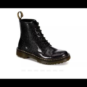 Dr Martens Black Glitter